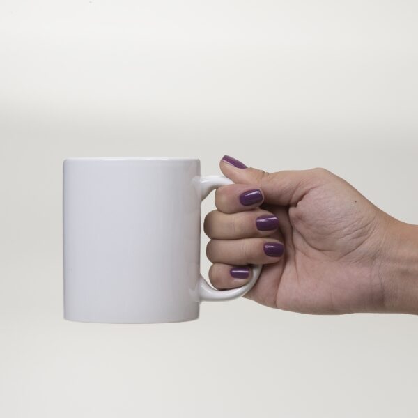 Caneca Porcelana Branca 325ml - Imagem 2