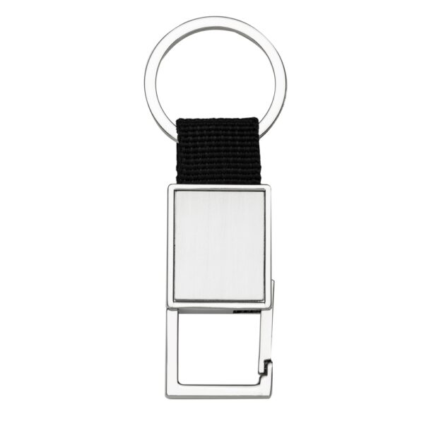 Chaveiro de metal mosquetão personalizado para brindes