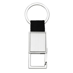 Chaveiro de metal mosquetão personalizado para brindes