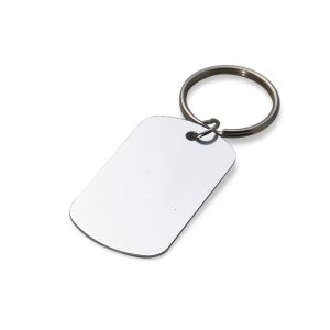 Chaveiro Placa Metal Inox